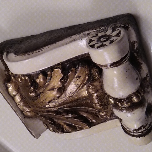 ELECTRA gold leaf corbel, Atlantis Tile, like Sid Dickens. *Rare & Retired - Picture 2 of 12